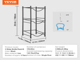 3 Tiers Water Jug Holder, 5 Gallon Water Bottle Holder, Single Row Water Bottle Rack for 3 Bottles, V952-5JLTZSSTSTZCO9G2HV0