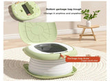 Car Folding Potty, cute cartoon design, folds in seconds for easy carrying, widened seat ring for V1232-LYZDMT001