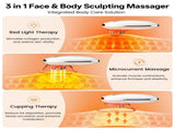 Body Sculpting Machine with Red Light Therapy for Face & Body, Cupping Therapy, Electric Cellulite V1107-110-39652-BLK-14CM