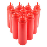 720ml 10pcs / Set Plastic Condiment Dispenser for Sauce Oil Cream Vineger V1294-YM0901-JY13531-03