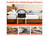 Bed Rail for Elderly, Bedside Assist Rails with Supporting Leg and PU Handrail, Adjustable Height V952-TBZCCBSTBZCBPSMCX001V0