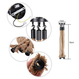 Tomshine 0.5M AC 220-240V Triple E27 Holders 3 Heads Hemp Rope Pendant Light Ceiling Lamp Creative V1294-YM0901-L1589-2-1