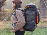 outdoor backpack 65L Hiking Backpack Lightweight Durable Outdoor Sports Travel Daypack for Men Women V1192-AZ-W-25388