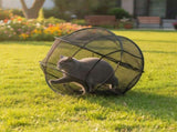 Clearance!360&deg Panoramic Rolling Cat Playpen - Indoor & Outdoor Safe Enclosure, One-Click Setup & V1366-AZ2-W-24746