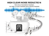 Translator Earbuds Real-Time Language Headphones with BT Connectivity Translation in Over 100 V1263-JX-2746