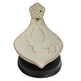 Incense Holder Embossed Ceramic Incense Stick Coil Burner Tray Desktop Decoration V1294-YM0718-3115210003411