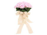 Artificial Wedding Bouquet Fade Proof Minimalist Realistic Silk Roses Bridal Bouquet for Prop V1294-YM0901-3115250086311