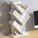 CARLA HOME 5-Tier Tree Bookshelf Storage Rack for Home Office or Bedroom LSB-36165