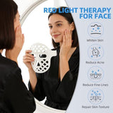 Red Light Therapy for Face, 850nm NIR LED Mask for Daily Beauty Routine 8 Modes Light Therapy Mask, V1107-110-76619