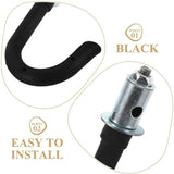 Ladder Hangers Telescopic 2-Pack for Ceiling or Roof Mounting - Anti-Fall Hooks V1366-AZ2-W-14350