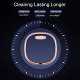 3 In 1 Intelligent Robot Vacuum Cleaner 1200 mAh Battery Suction Vacuum Cleaner Robot for Floors Pet V1294-YM0717-10150533