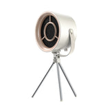 White Portable Retro-Style Desktop Air Purifier with Tripod Stand V888-ELOSUNG16443