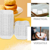 Oil-Proof White Paper Cupcake Holders, Great for Baking, 2000Pcs V1366-AZ2-W-17572
