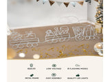 Jingle Jollys Christmas Lights 210cm Train 631 LED Decorations XMAS-MOT-D-TRAIN-MC