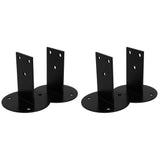 Sleek Handrail Bracket for Stairs Stainless Steel Black V1366-AZ2-W-13630