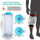 Waterproof Knee Cast Cover Shower, Reusable Bane Protector Post-Surgery Wound, Leg Cast Bag V1369-AZ3-W-18892