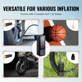 VEVOR Tire Inflator Portable Air Compressor, 150 PSI Electric Air, 4000mAh Rechargeable Tire V952-CDSLTCQJ22005A79WV9