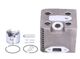 45mm Cylinder Piston and Rings Kit 99336 Replacement for Wacker WM80 Rammer Tamper V1294-YM0710-3111210296211