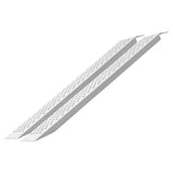 Portable Loading Ramps, 2 Pcs 1200 x 215 mm, Durable Aluminum Shed Ramp Set with Anti-Slip Holes, V952-LJSL472X85INA1TAOV0
