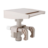 Relaxing Waterfall Cascade Above Ground Swimming Pool Fountain Spillway Attachment Detachable PVC V1294-YM0901-3111240125911