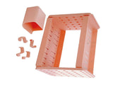 Double Layer Desktop Storage Rack Double Layer Hollow Shelf with Hooks Pen Holder for Kitchen V1294-YM0901-3117230326912