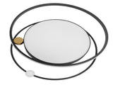 Modern LED Ceiling Light Dimmable Flush Mount Ceiling Lamp with Remote Control for Bedroom Living V1294-YM0901-3119250024612