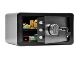 All Steel Safety Box Wall Mountable Fireproof Mini Safe Box Keypad and Key Dual Unlock Methods with V985-SECURITYBOX