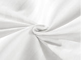 KENSINGTON 1200TC COTTON SHEET SET IN STRIPE-DOUBLE - WHITE ABM-202128
