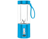 Portable Blender Cup, USB Electric Juicer, Rechargeable 530ml, 6 Blades, for Travel & Sports V1263-JX-2899