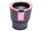 12V Car Cup Cooler Warmer Portable Car Heating Cooling Cup Holder for Home Travel UseRose Gold V1294-YM0718-3113210010111