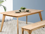 Levede Dining Sets 1XTable1XBench Chair CHTB1039-NT