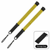 Wireless Body Shaping Swing Rope, 2.18 Lbs A Pair, 16.93in Yellow, Spring Battle Training Rope, With V1221-XM-LB2712-GM107