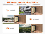 Mechanical Keyless Entry Door Lock, 14 Key Mechanical Door Lock, Mechanical Keypad Door Lock with V952-JXMMSQRSSZMM8DYARV0