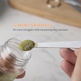 18PCS Measuring Cups Spoons Set - Includes 4 Stainless Steel Measuring Cups,9 Measuring Spoons V1369-AZ3-W-21626