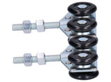 2Pcs Sliding Door Hanging Wheel Suspension Pulley Roller Glass Door Hardware Accessory V1294-YM0901-3114210065011