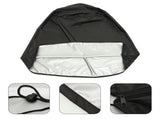 420D Oxford Fabric Black D36 x Inch Garden Fountain Cover With Drawstring V1370-AZ4-20812