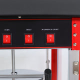 Samland 8OZ Popcorn Machine Maker with Warmer Deck 1350W V1060-PPM8