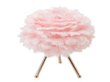 Feather Table Lamp Adjustable Color Brightness Rechargeable Touch Control Decoration Night Light V1294-YM0716-3119220111512