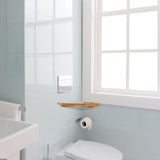 Triangular Corner Wall Shelf for Home and Office, Design, 14 x 14 x 4 cm, Space-Saving Storage V1369-AZ3-W-18012