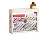 Book Rack Storage Bookshelf Small Storage Bookshelf Bookcase Large Capacity Easy Access for Living V1294-YM0901-3116230016111