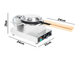 Commercial Electric Egg Puff Bubble Cake Waffle Egg Maker Machine Nonstick V201-FCA0378SI8AU