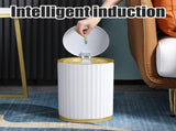 Smart Sensor Trash Waterproof Kitchen Bathroom Sensor Bin with Lid Large Capacity Garbage Waste Bin V1294-YM0523-10320546