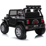 12 Jeep Inspired Ride On Car Kids Fairyland Adventure - Black V580-BKJEEPOZ617