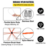 Chimney Sweep Kit 33FT Cleaning Kit Nylon Sooteater Cleaning Kit Flexible Brush Head V952-10MYCS00000000001V0