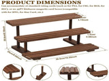3-Tier Graded Card Display Stand Compatible with Mainstream Card Types for Birthdays Holidays Team V1366-AZ2-W-15009