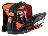 Tool Backpack, 65 Pockets, Heavy-duty Tools Storage Organizer Work Bags with Laptop Compartment & V952-GJBB1416INCH5R4Z0001V0