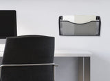 Mesh Hanging Wall File Holders, Vertical Mounted File Holder, Wall Basket Mail Organizer for Office, V1192-AZ-W-14467