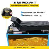 VEVOR Air Hydraulic Pump 10000 PSI Air Over Hydraulic Pump 1/2 Gal Reservoir Air Treadle Foot V952-BTQBTYYJTBLSK0001V0