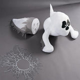 Halloween Window Crashing Ghosts Halloween Window Decoration Broken Window Ghost for Indoor or V1366-AZ2-W-05345