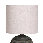 Sarantino Ceramic Table Lamp with Striped Pattern LMP-MLM-4502